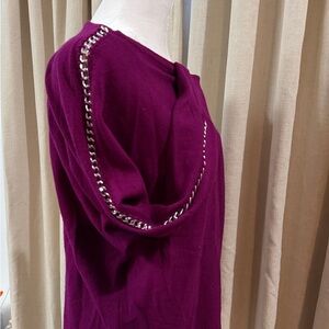 Carolyn Taylor Women's Long Sleeve Top in Deep Magenta